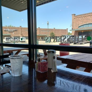 Gravy - Our window table. - Desserts Near Me - Red Oak, Texas