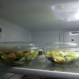 Two large salads.  Or was that one kind of large salad and two containers?