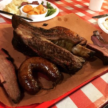 Black's Barbecue Lockhart - Brisket, jalapeño sausage, giant rib (highly recommend), baby backs and chicken. - Barbeque Near Me - Lockhart, Texas Black's Barbecue Lockhart - Brisket, jalapeño sausage, giant rib (highly recommend), baby backs and chicken. - Barbeque Near Me - Lockhart, Texas