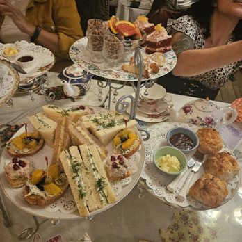 The Tea Terrace - Food spread - Tea Rooms Near Me - Las Vegas, Nevada