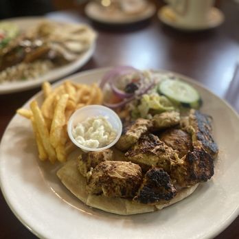 The Olive Tree Mediterranean Café - Shish Tawouk Platter - Mediterranean Near Me - Hilliard, Ohio The Olive Tree Mediterranean Café - Shish Tawouk Platter - Mediterranean Near Me - Hilliard, Ohio