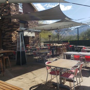 Fork & Fire - Partial view of a very nice patio - Barbeque Near Me - Oro Valley, Arizona