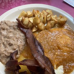Huevos rancheros muy bien