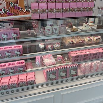 Hello Kitty Cafe - Cute display of things they have - Themed Cafes Near Me - Santa Clara, California Hello Kitty Cafe - Cute display of things they have - Themed Cafes Near Me - Santa Clara, California