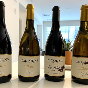 Calcareous Vineyard - Took A Few Home {and Joined the Wine Club} - Wine Tasting Room Near Me - Paso Robles, California