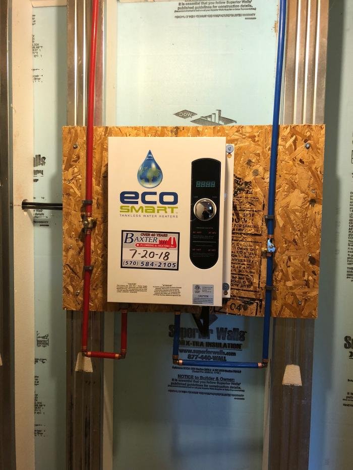 Slide of Baxter Plumbing & Heating