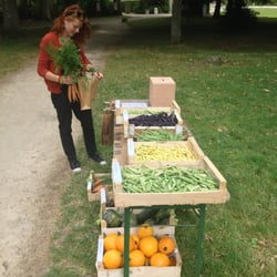 Zoo de la Bourbansais - Légumes du potager historique offerts aux visiteurs