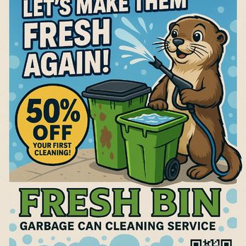Fresh Bin - 50% off your first cleaning with your monthly plan. - Pressure Washers Near Me Fresh Bin - 50% off your first cleaning with your monthly plan. - Pressure Washers Near Me