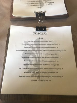 Menu photo 8 Toscana Solvang, CA