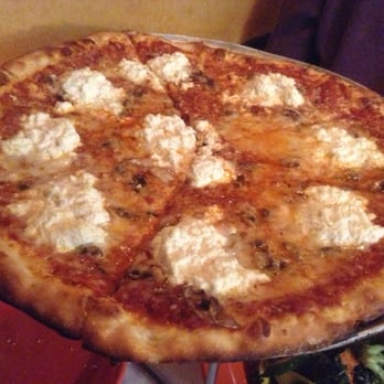 Mambo - Mountain Italian - Cheese pie with mushrooms and ricotta cheese added. - Pizza Near Me - Whitefish, Montana Mambo - Mountain Italian - Cheese pie with mushrooms and ricotta cheese added. - Pizza Near Me - Whitefish, Montana
