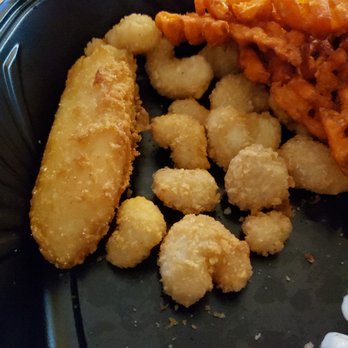 Great Scotts Eatery - Shrimp???? You mean shrimp flavored breading? - American Near Me - Broomfield, Colorado Great Scotts Eatery - Shrimp???? You mean shrimp flavored breading? - American Near Me - Broomfield, Colorado