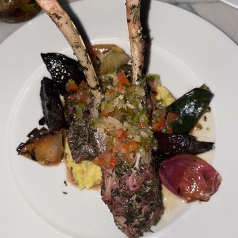Picheta - Rack of Lamb Marinated in mint, green pepper and rosemary, plantain pureé, chimichurri sauce, beets and local squash chargrilled $ 420.00 - Mexican Near Me Picheta - Rack of Lamb Marinated in mint, green pepper and rosemary, plantain pureé, chimichurri sauce, beets and local squash chargrilled $ 420.00 - Mexican Near Me