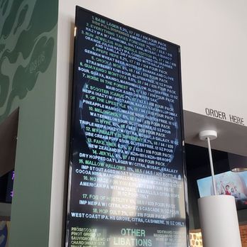 Tactical Brewing - Menu and ordering area - Breweries Near Me - Orlando, Florida