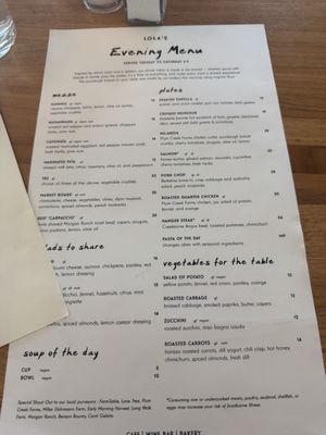 Menu photo 2 Lola’s Omaha, NE Menu photo 2 Lola’s Omaha, NE