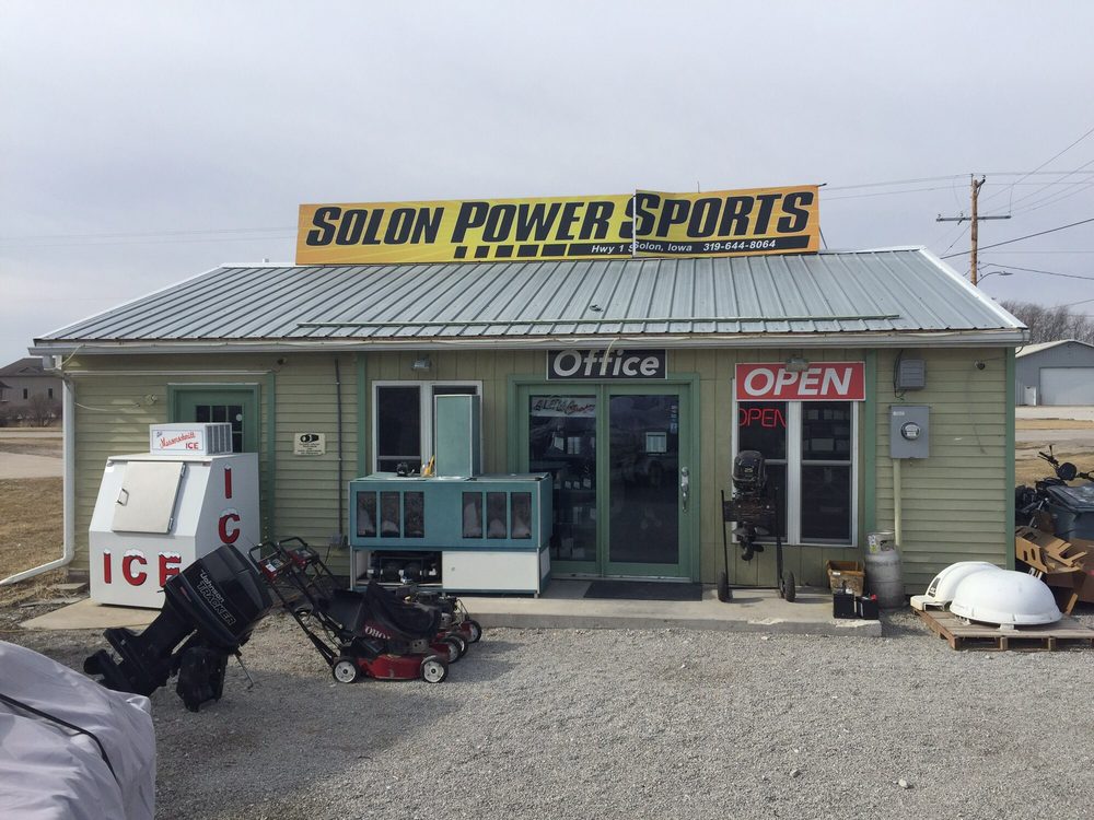 SOLON POWER SPORTS Updated August 2024 101 East 8th St, Solon, Iowa Boat Repair Phone