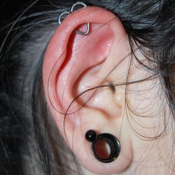 Otto Tattoo - Double Helix with heart