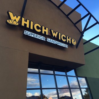 Which Wich - Beautiful NM sunsets and Which Wich...life doesn't get any better! - Sandwiches Near Me - Albuquerque, New Mexico
