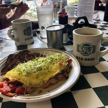 Uptown Cafe - Uptown Smoked Salmon Omelet - Cafes Near Me - Tallahassee, Florida