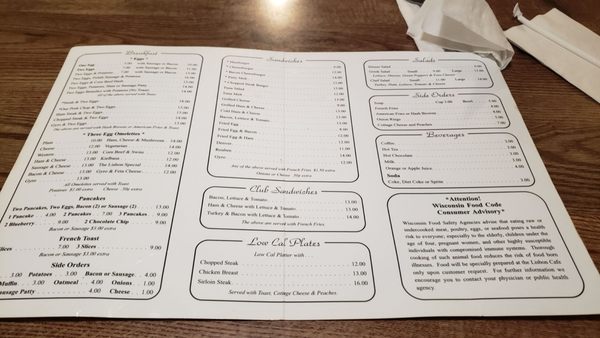 Menu photo 4 Lisbon Cafe Milwaukee, WI Menu photo 4 Lisbon Cafe Milwaukee, WI