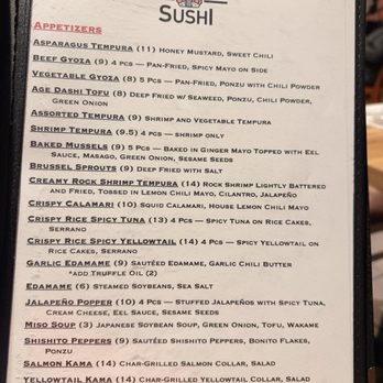 Studio Sushi - Menu - Sushi Bars Near Me - Studio City, California