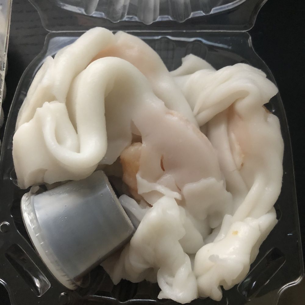 HK Dim Sum - Why would anyone package shrimp rice noodle rolls like this? - Dim Sum Near Me - San Jose, California HK Dim Sum - Why would anyone package shrimp rice noodle rolls like this? - Dim Sum Near Me - San Jose, California