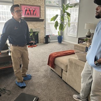J&S Electrical Solutions - Feet are covered, no tracking dirt in the home. - Electricians Near Me J&S Electrical Solutions - Feet are covered, no tracking dirt in the home. - Electricians Near Me