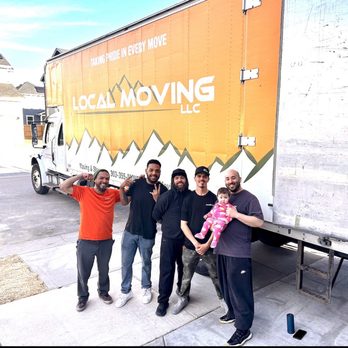 Local Moving - Javier, Evan, Rand, and Jesus (Chewy) with my little family--husband and baby. Grateful these incredible humans exist. - Movers Near Me - Denver, Colorado