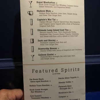 Ale & Compass Restaurant - Drink menu - American Near Me - Orlando, Florida