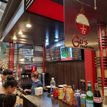 Gu's Dumplings - Drink counter - Szechuan Near Me - Atlanta, Georgia