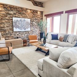 Staging Arizona - Staged Living Room in Carefree, AZ