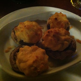 21 Steps Kitchen & Bar - Mushrooms with cheese and sausage filling! - Steakhouses Near Me - Whistler, British Columbia