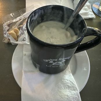 Quahog Republic Dive Bar - Clam Quahog Chowder Soup - New American Near Me - Falmouth, Massachusetts