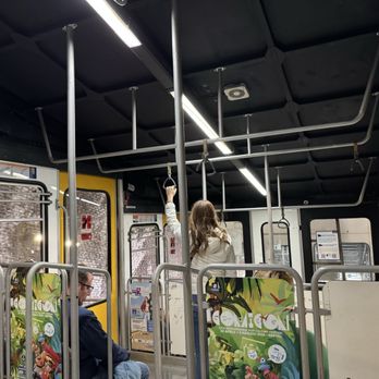 Funicolare di Montesanto - Inside the funicular car - Public Transportation Near Me - Naples, NA