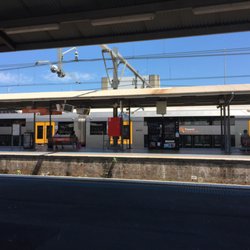 Hornsby Train Station - Looking Francisco m platform 1