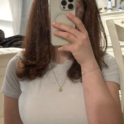 Miraggio Salon - My hair AFTER the haircut- it was barely blown out and super frizzy and SHORT!