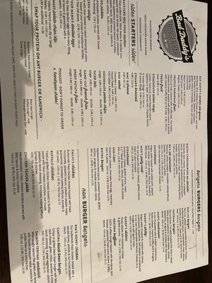 Menu photo 2 Bad Daddys Burger Bar Greenville, NC Menu photo 2 Bad Daddys Burger Bar Greenville, NC