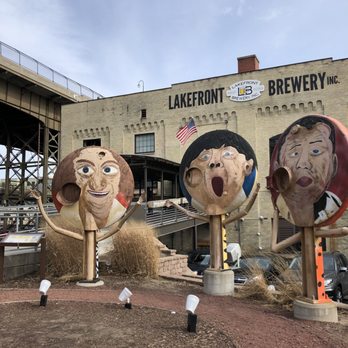 Lakefront Brewery - Front of the building --take the tour to learn about the artwork! - Breweries Near Me - Milwaukee, Wisconsin Lakefront Brewery - Front of the building --take the tour to learn about the artwork! - Breweries Near Me - Milwaukee, Wisconsin