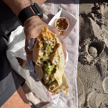 Taqueria El Tapatio 5 - Shrimp burrito - Mexican Near Me - Ventura, California