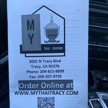 My Thai Cuisine - Menu - Thai Near Me - Tracy, California My Thai Cuisine - Menu - Thai Near Me - Tracy, California