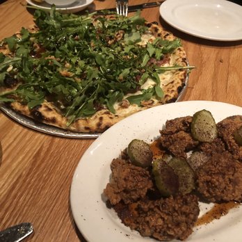 Nightingale - Buttermilk fried chicken; smoke something pizza - Live/Raw Food Near Me - Vancouver, British Columbia
