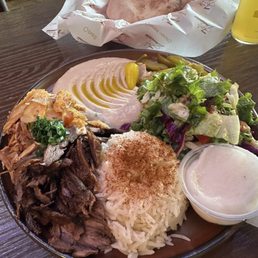 Combo shawerma plate Combo shawerma plate