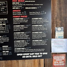 Menu Menu