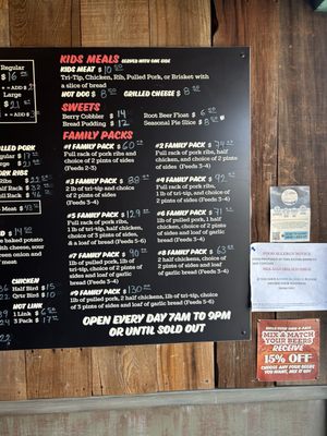 Menu photo 3 Mission St BBQ Santa Cruz, CA Menu photo 3 Mission St BBQ Santa Cruz, CA