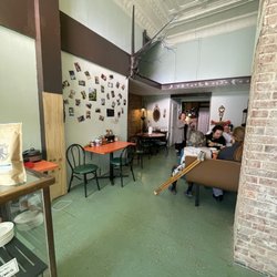 Flat Cat Cafe - Seating area