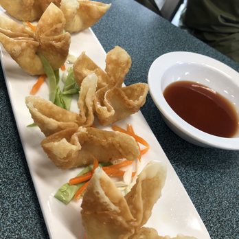 Charlie's Bakery - Crab wontons with sweet and sour sauce - Bakeries Near Me - Anchorage, Alaska