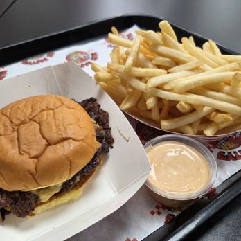 Pats Patty's - Double smash burger ($16.00) and Fries ($6.00) - Burgers Near Me - Las Vegas, Nevada Pats Patty's - Double smash burger ($16.00) and Fries ($6.00) - Burgers Near Me - Las Vegas, Nevada