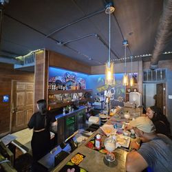 Tacos, Tequila, and Rum - The bar
