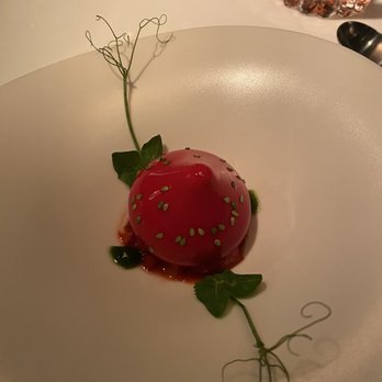 Le Jardinier - Dessert; cute, but flavor was flat. - French Near Me - Miami, Florida Le Jardinier - Dessert; cute, but flavor was flat. - French Near Me - Miami, Florida