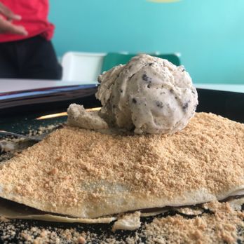 Crepe House Cafe - 1. Classic Nutella and Plazma Biscuit Crepe with a scoop of cookies and cream ice cream. - Cafes Near Me - Chicago, Illinois Crepe House Cafe - 1. Classic Nutella and Plazma Biscuit Crepe with a scoop of cookies and cream ice cream. - Cafes Near Me - Chicago, Illinois