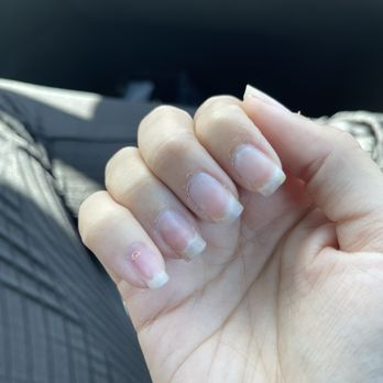 Classic Nails - Update a few days later. My cuticles are trashed and my pinky is still burning and healing. - Nail Salons Near Me - Sacramento, California